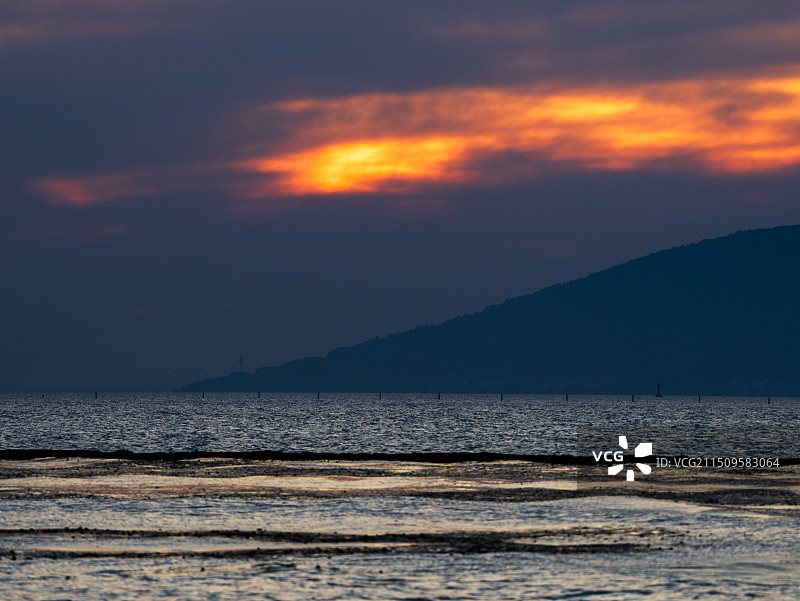 在苏州西山岛追寻日出图片素材