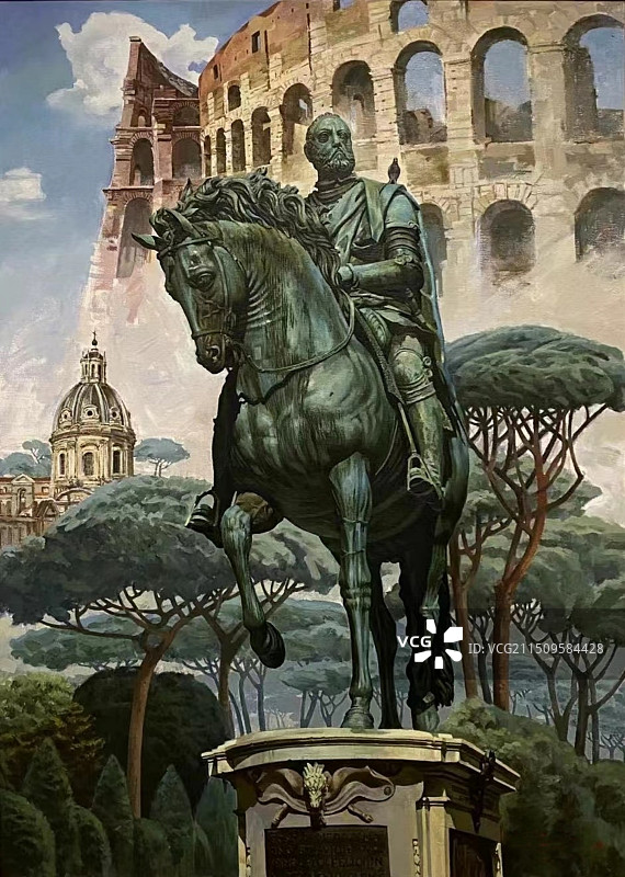 城市雕塑图片素材