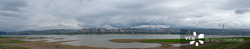 重庆丰都县全景图片素材