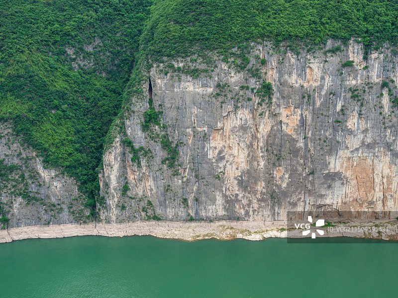 长江三峡奉节夔门段图片素材