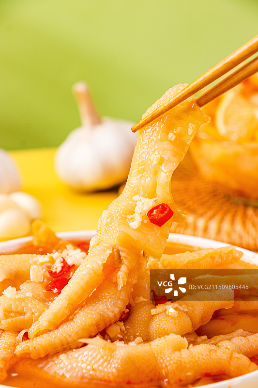 无骨鸡爪图片素材