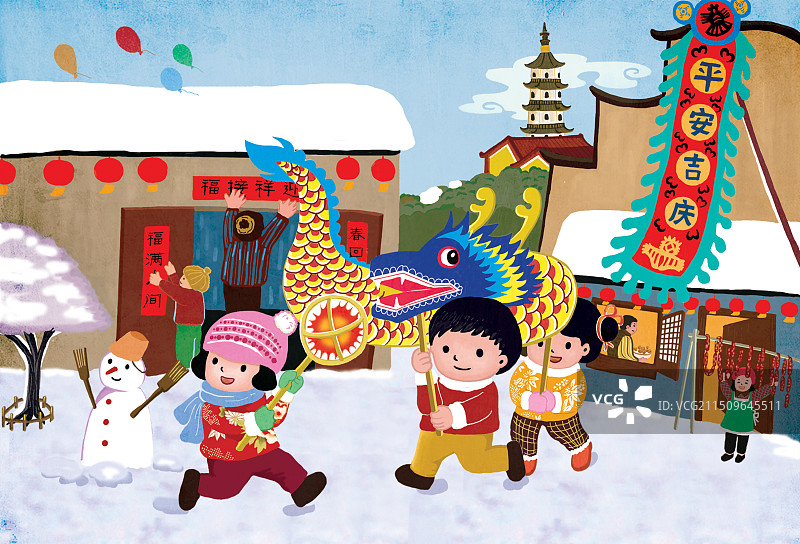 过春节图片素材