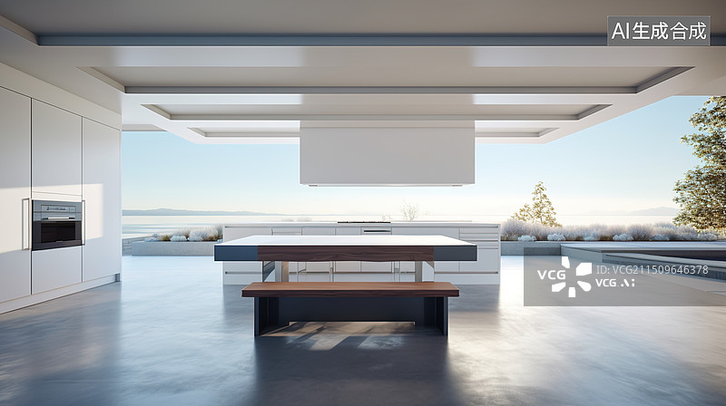 【AI数字艺术】AI生成的插图家居空间图片素材