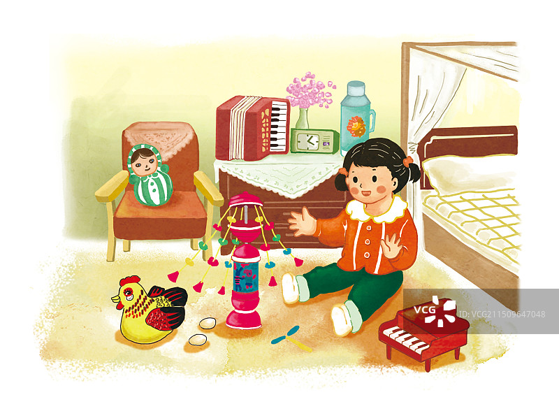 童年记忆中的经典玩具图片素材