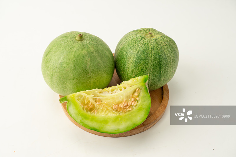 绿宝甜瓜图片素材
