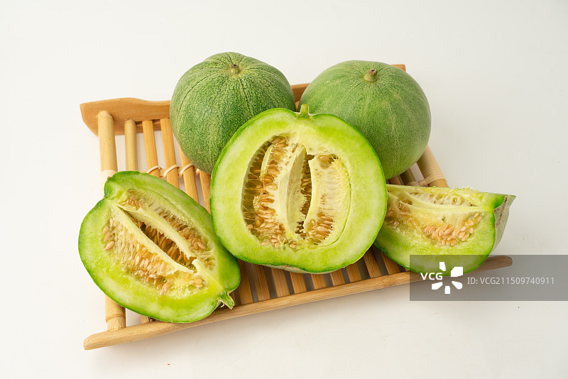 绿宝甜瓜图片素材