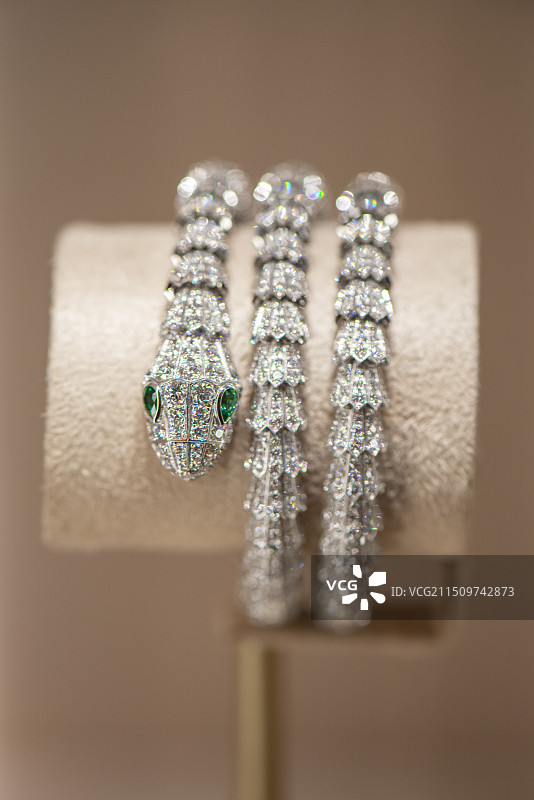 宝格丽“Serpenti灵蛇传世蜕变”珍藏艺术展北京启皓艺术馆图片素材