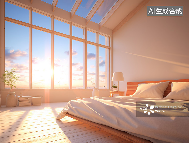 【AI数字艺术】室内样板房家居设计图片素材