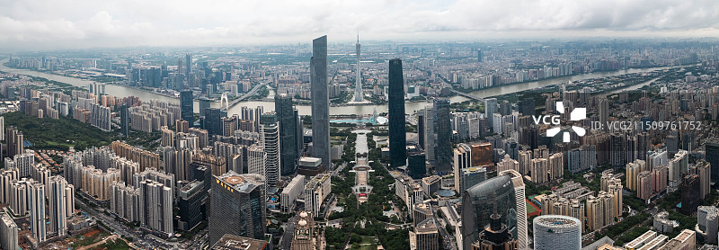 广州珠江新城中轴线图片素材