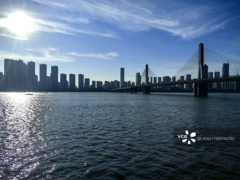 湘江大桥图片素材