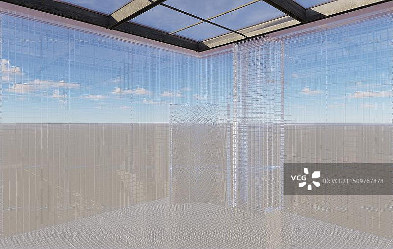 玻璃空间图片素材