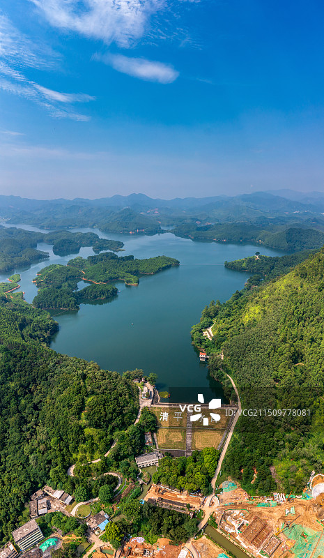 宾阳县清平水库图片素材
