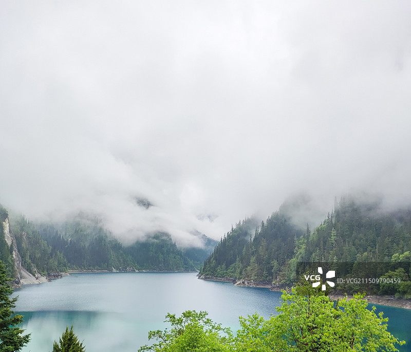 九寨沟-绿水青山图片素材