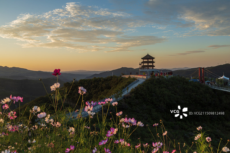 铜川市印台区金锁关石林景区图片素材