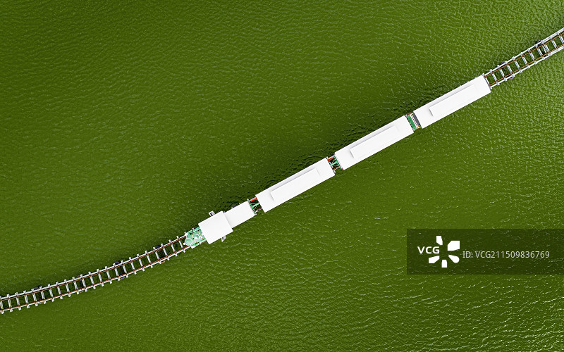 天津宁河区七里海湿地公园航拍图片素材