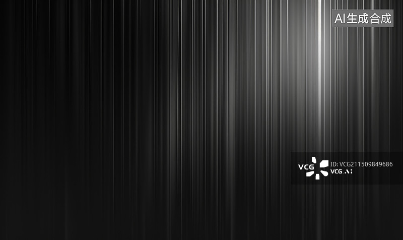 【AI数字艺术】深色发光室内空间图片素材