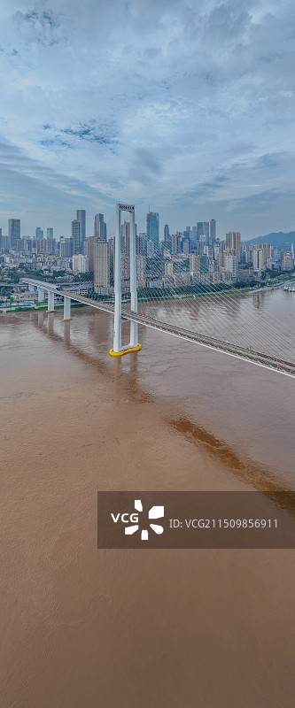 重庆南岸区高空全景图图片素材