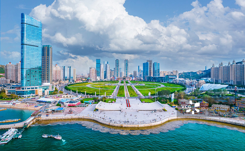 大连市星海广场图片素材