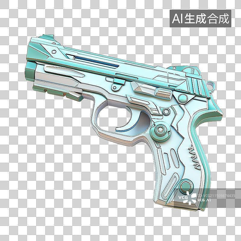 【AI数字艺术】玩具手枪图片素材