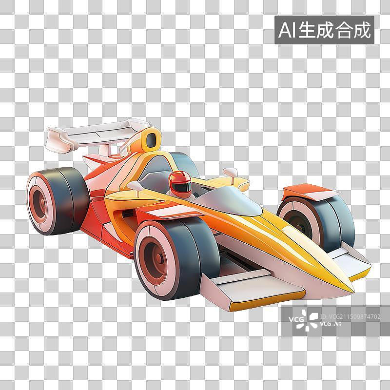 【AI数字艺术】卡通的赛车 四驱车图片素材