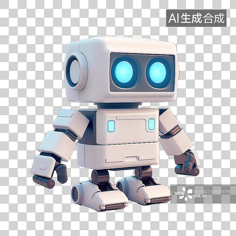【AI数字艺术】智能机器人图片素材