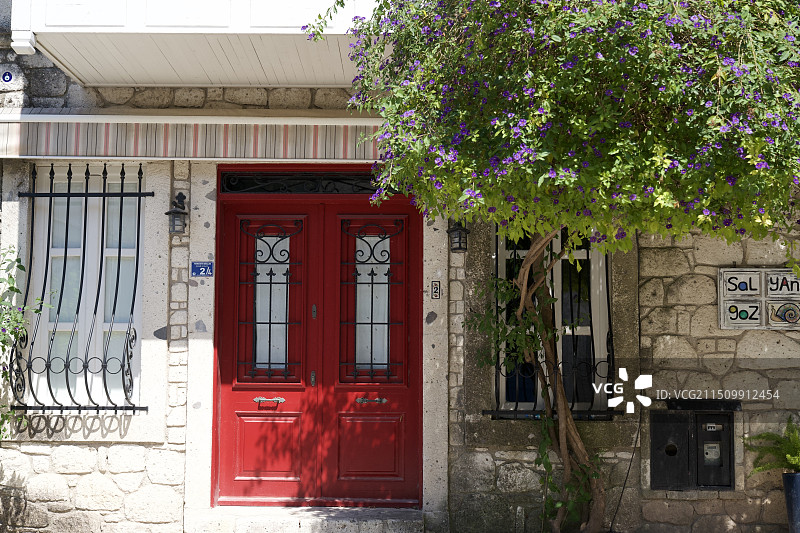 土耳其切什梅小镇图片素材