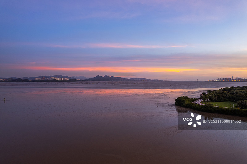 广东内伶仃岛 福田国家级自然保护区 深圳红树林海滨生态公园图片素材