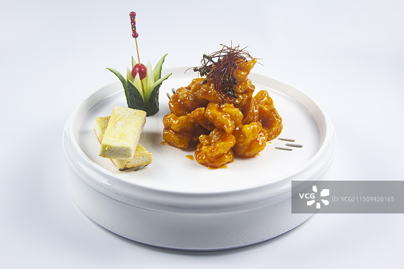 麻辣虾球图片素材