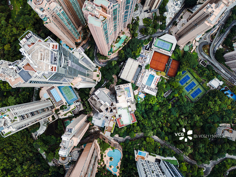 城市风光夜景全景图片素材