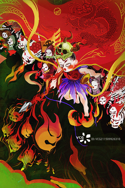 红孩儿海报图片素材