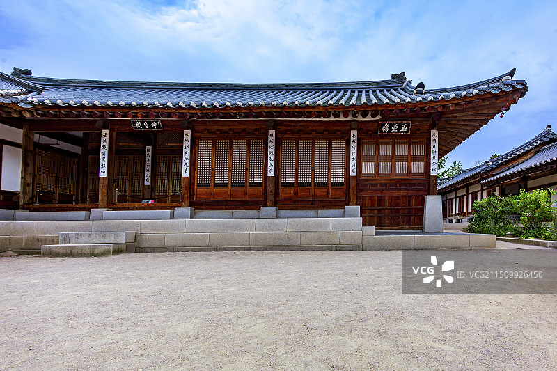 韩国首尔景福宫玉壶楼图片素材