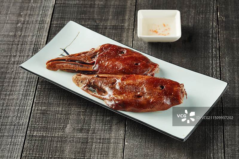 潮汕卤鹅头图片素材