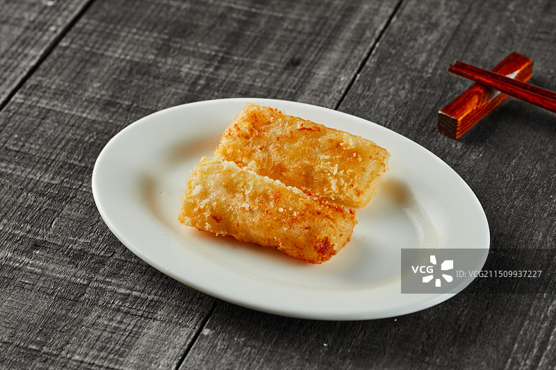 炸芋泥卷图片素材