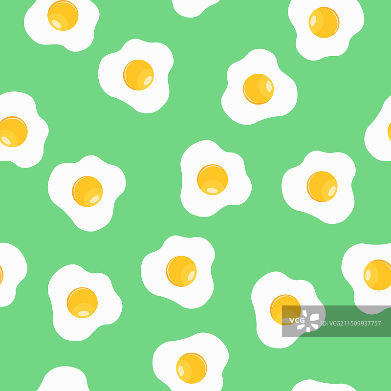 无缝煎蛋图案或壁纸图片素材