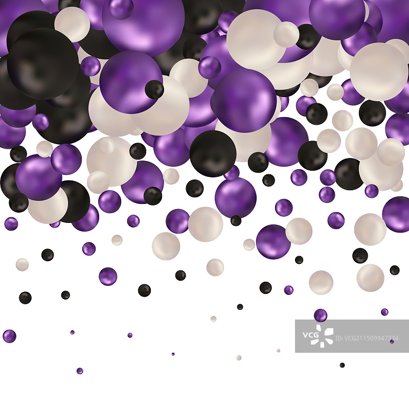 彩色弹跳球抽象背景图片素材