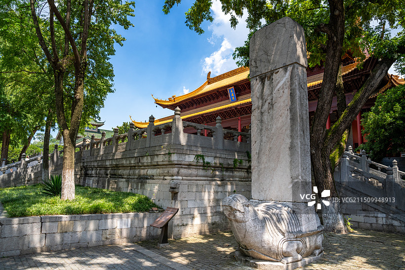 南京朝天宫官碑图片素材