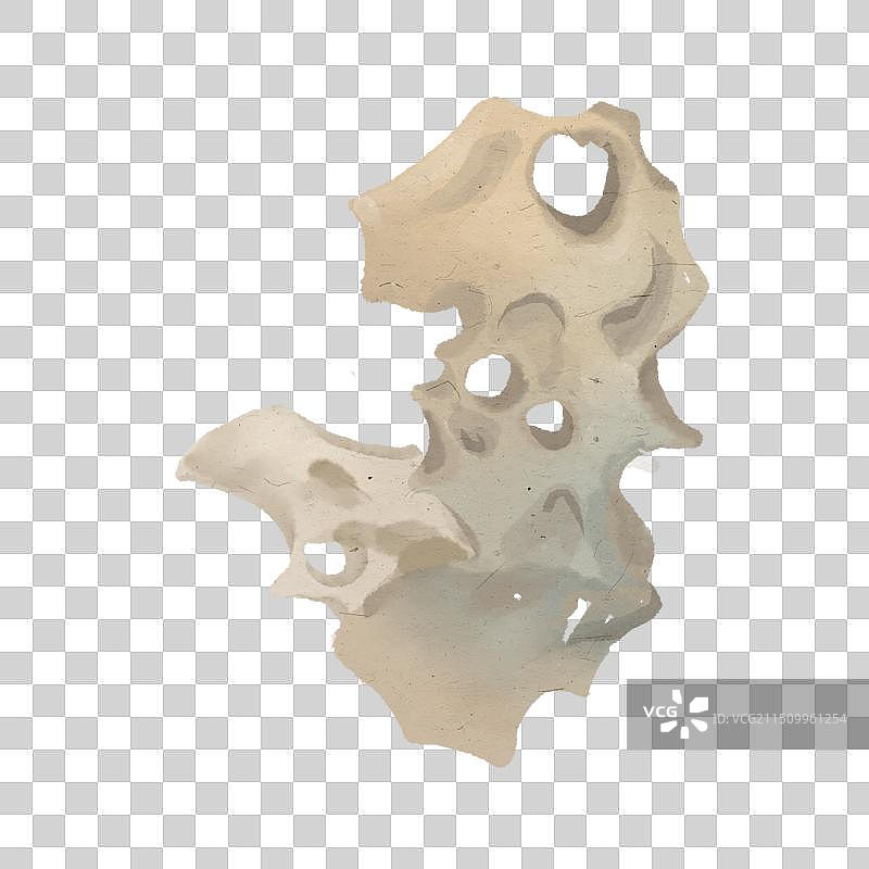 中国传统节气假山插画图片素材