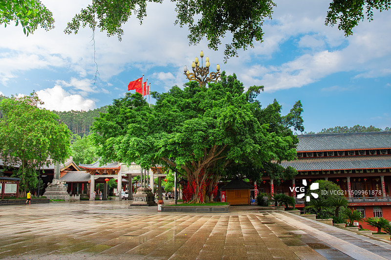 福州旗山万佛寺寺庙图片素材