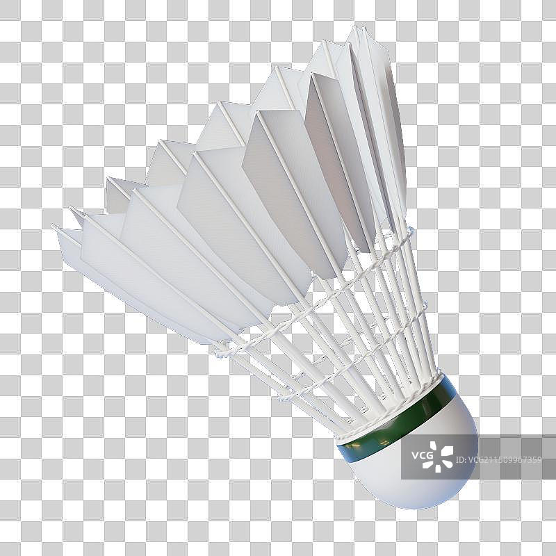 3D羽毛球小鸟图片素材