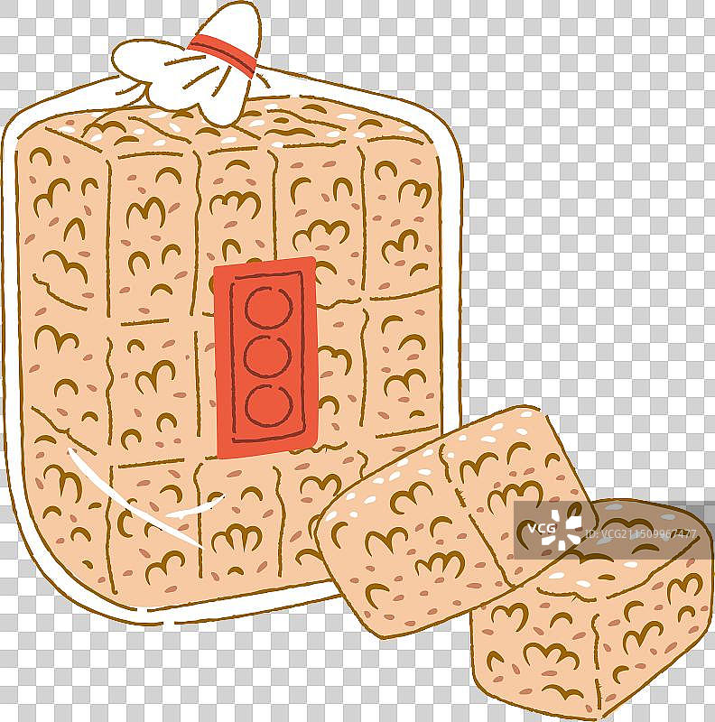 复古米饼干图片素材