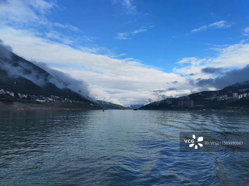 云雨巫峡图片素材