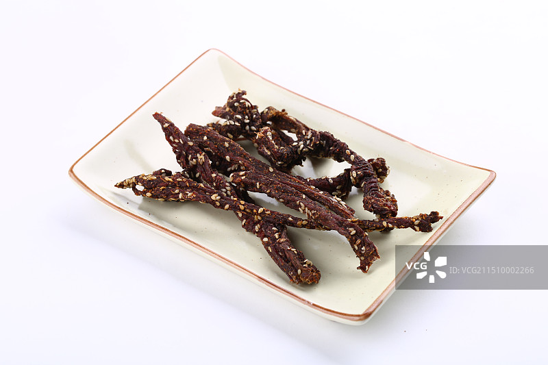 干巴牛肉干图片素材