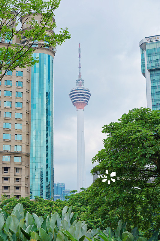 吉隆坡 城市景观 吉隆坡塔图片素材