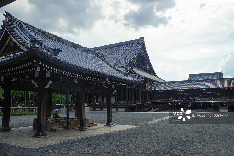 日本京都西本愿寺图片素材