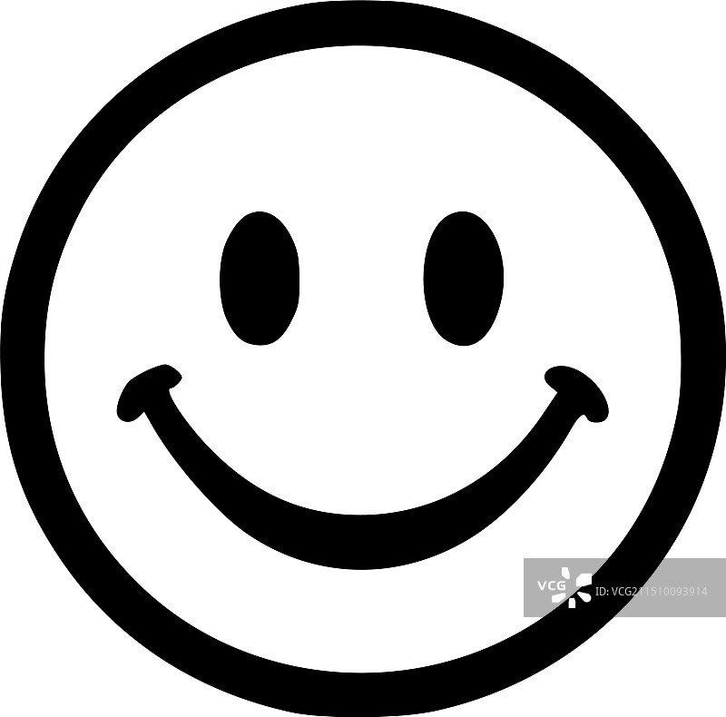 极简风格笑脸剪影图片素材