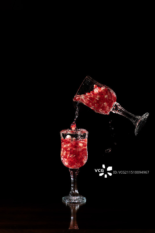 石榴汁图片素材