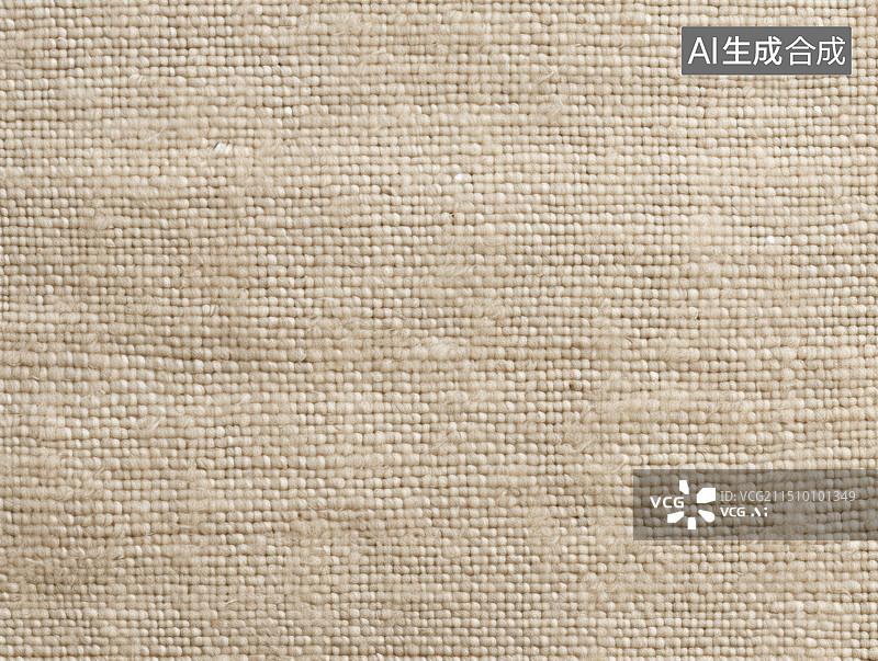 【AI数字艺术】米色棉麻织物纹理背景图图片素材