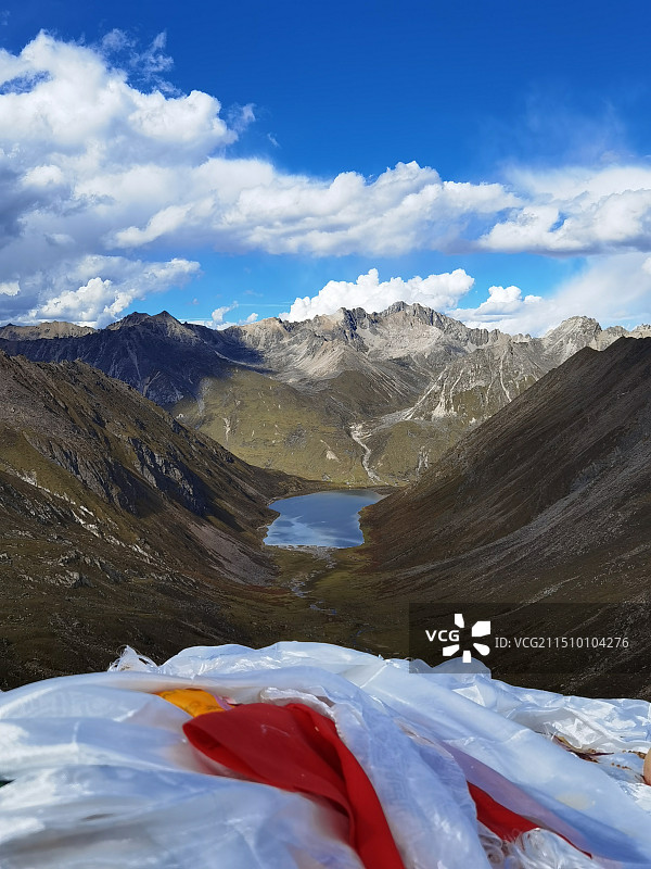 神湖拉姆拉错图片素材
