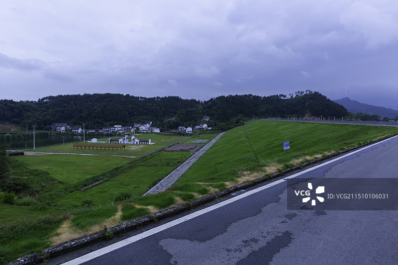 美丽的乡村--湖北团风县图片素材