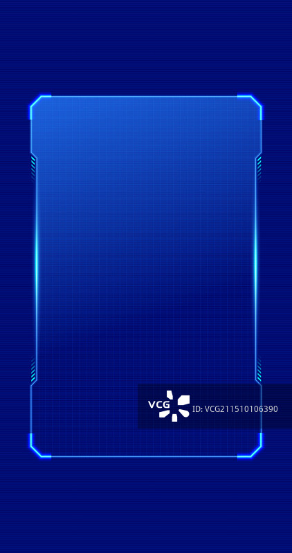 矢量科技边框图片素材